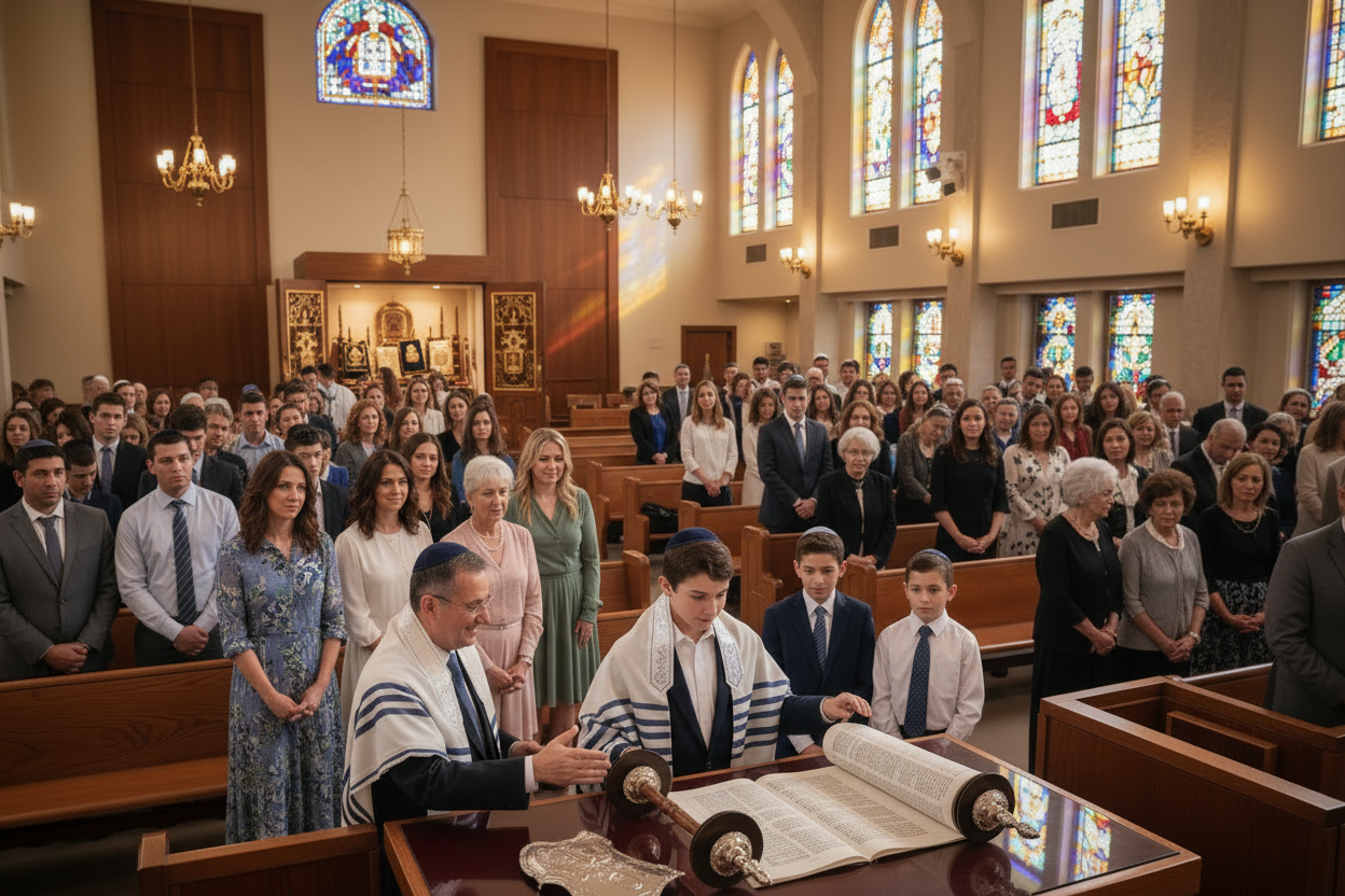 Minimal Chic Mitzvah Website Mockup